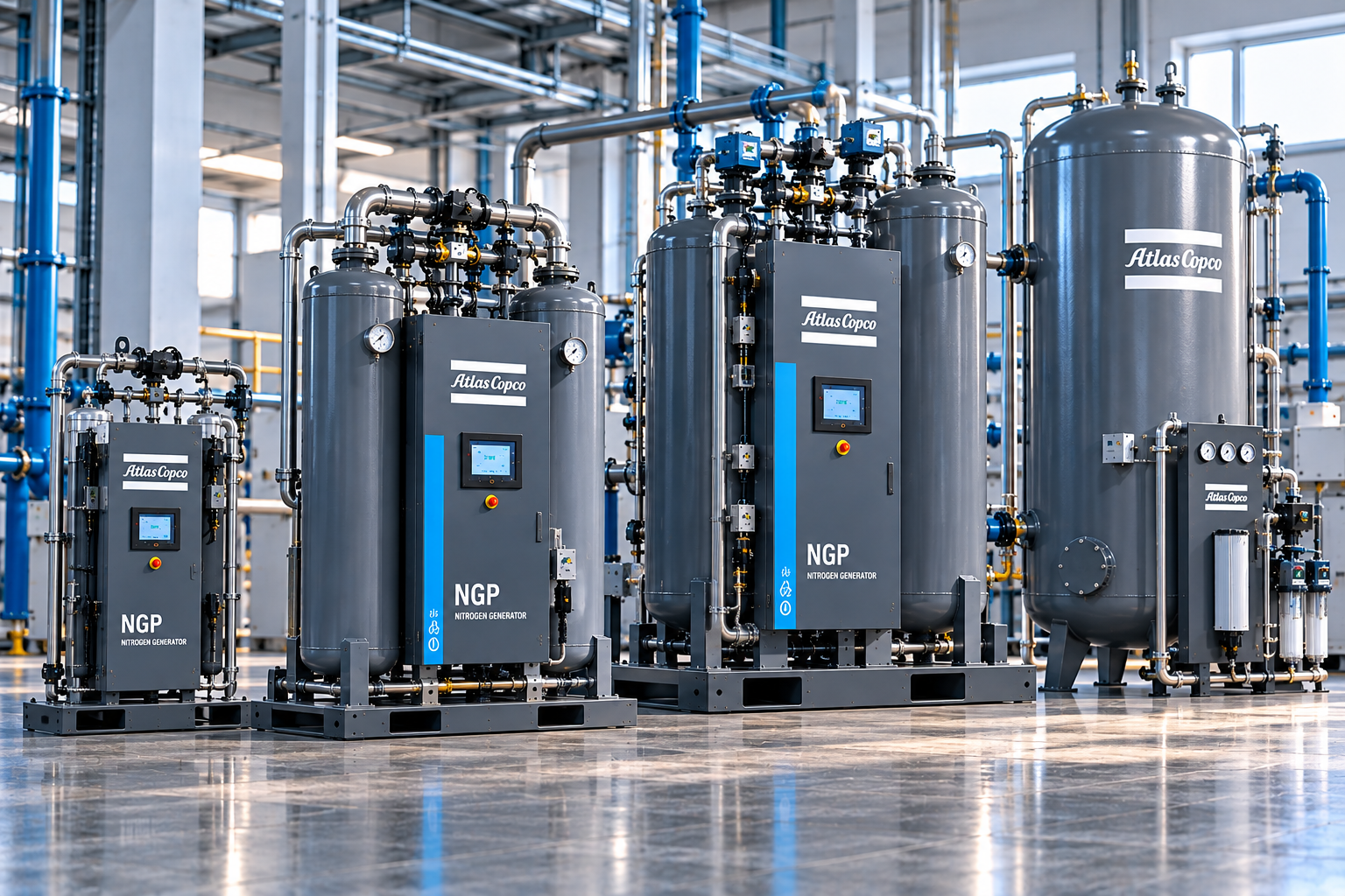 Генератор азота Atlas Copco